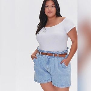 Forever 21 Paper Bag Shorts